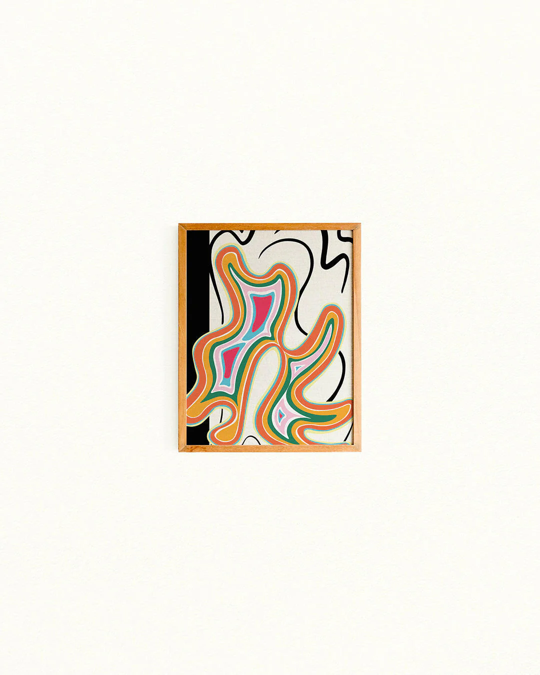 Abstract Canyon Geometric Art Print - Image 5