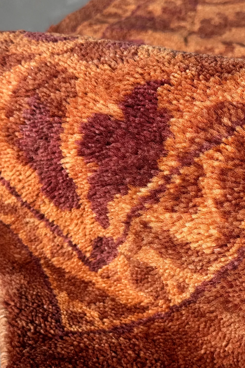 Amber Vine Hand-Knotted Wool Rug - Image 3