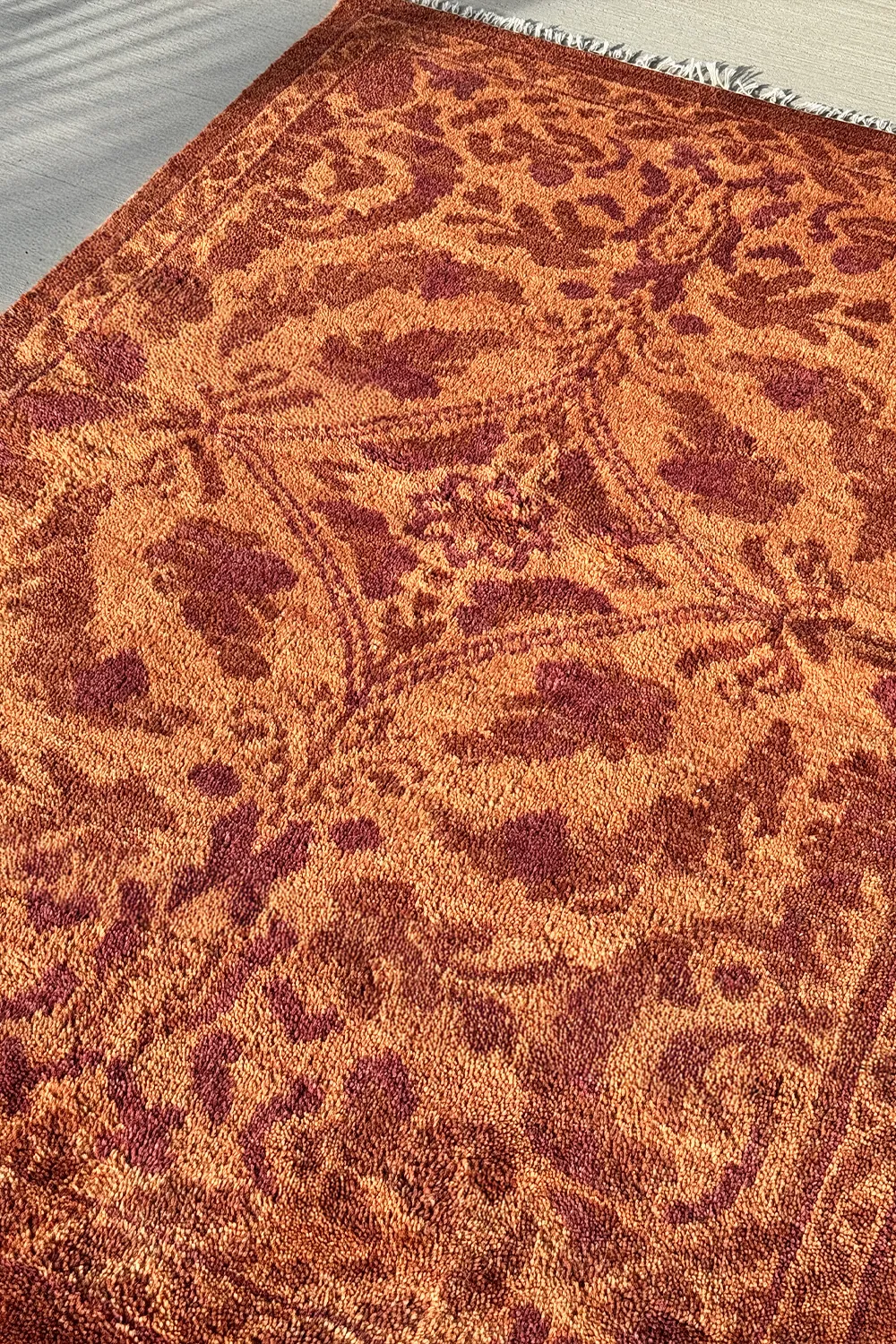 Amber Vine Hand-Knotted Wool Rug - Image 7