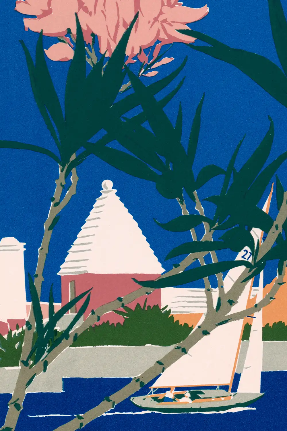 Bermuda in Oleander Time 20x30 Art Print - Image 2