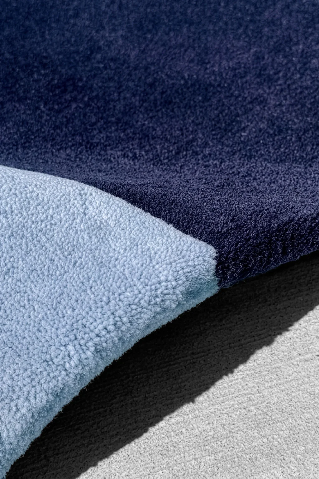 Classic Color Block Hand-Tufted Wool Rug - Image 16