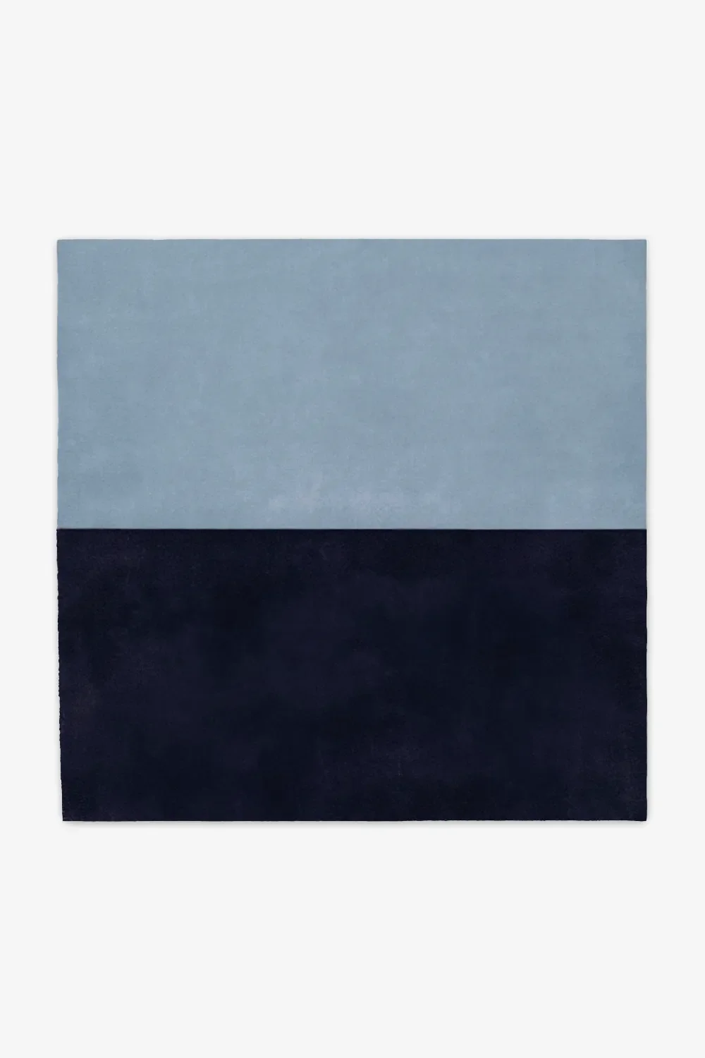 Classic Color Block Hand-Tufted Wool Square Rug - Image 8