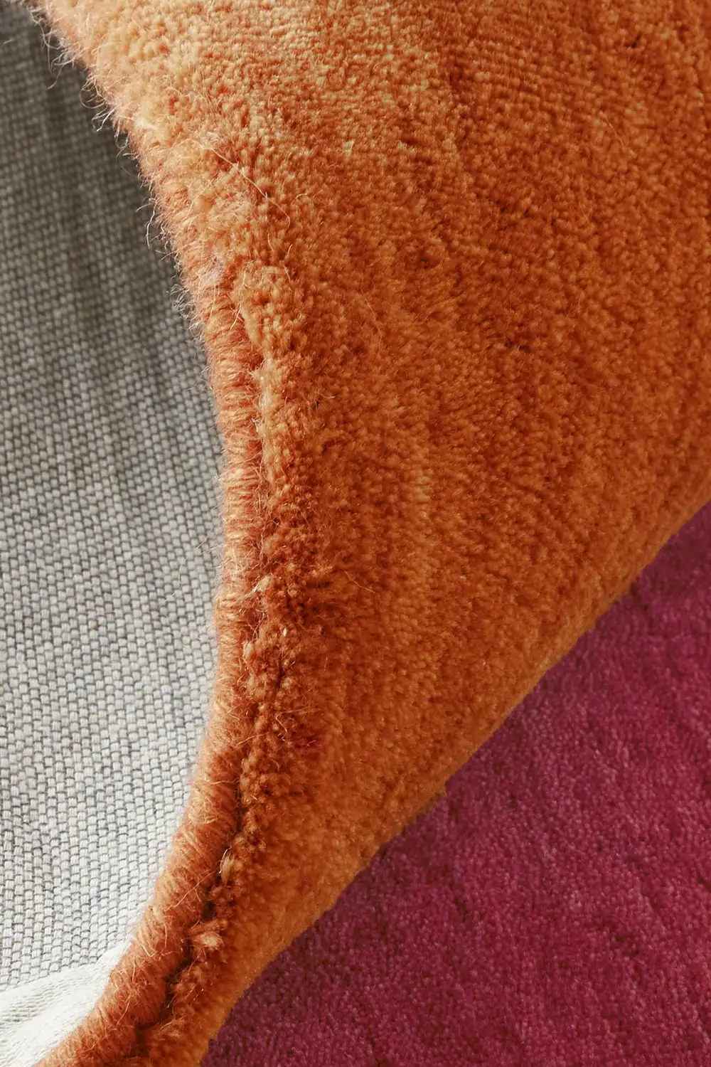 Colorful Checkered Hand-Tufted Wool Rug - Image 8