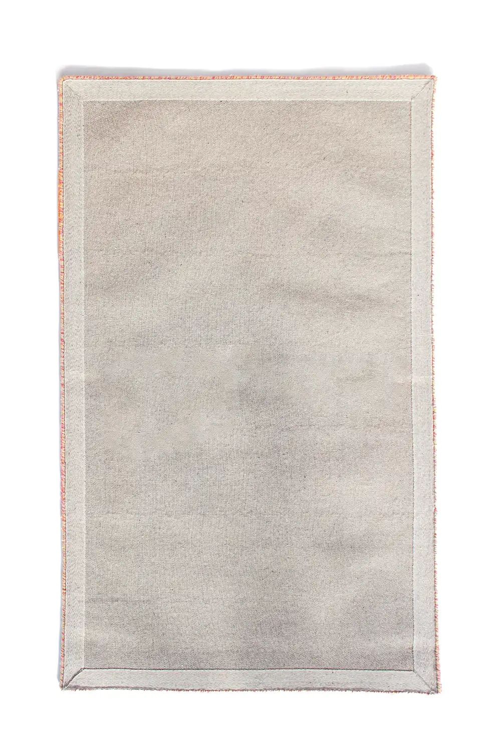 Colorful Checkered Hand-Tufted Wool Rug - Image 10