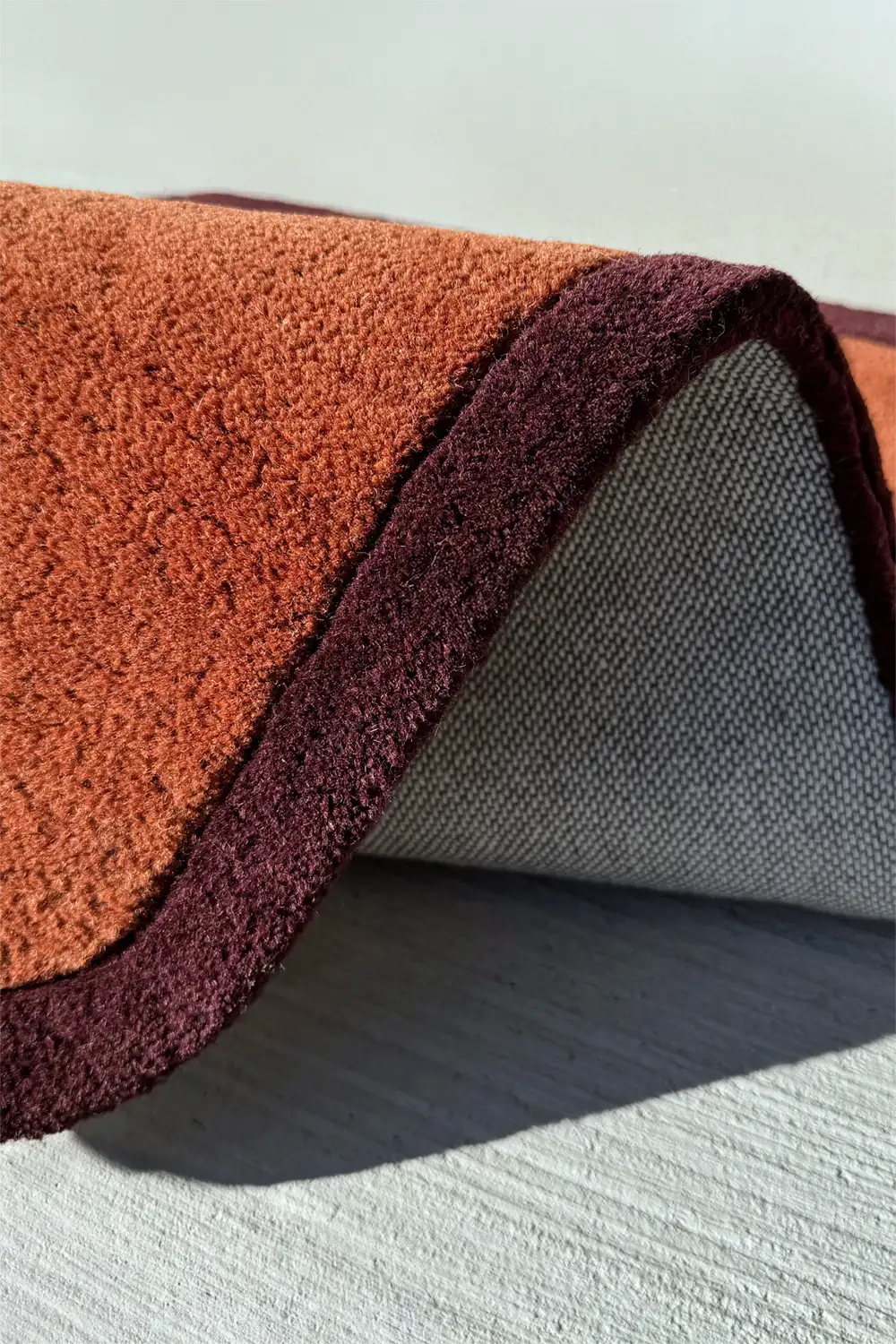 Contour Edge Hand-Tufted Wool Rug - Image 5
