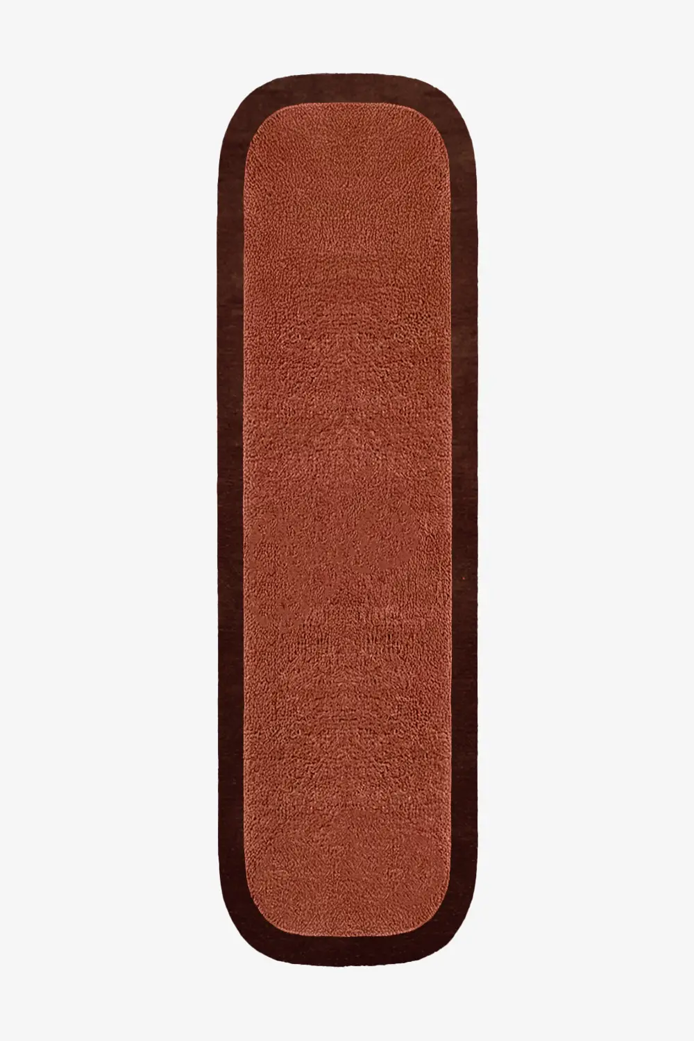 Contour Edge Hand-Tufted Wool Runner Rug - Image 4