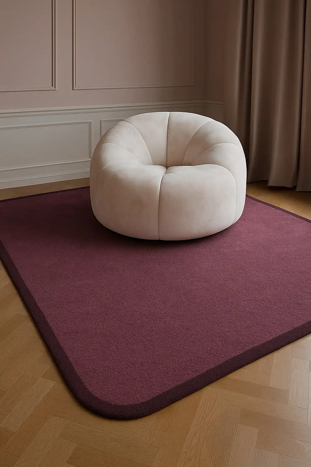 Contour Edge Hand-Tufted Wool Rug - Image 19