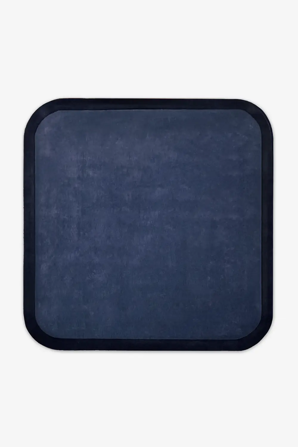 Contour Edge Square Hand-Tufted Wool Rug - Image 13