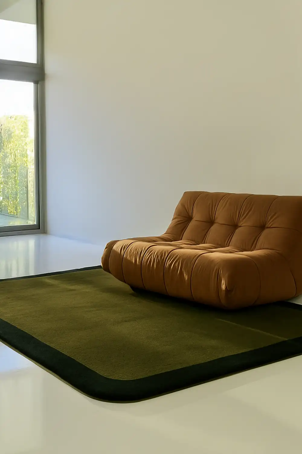 Contour Edge Hand-Tufted Wool Rug - Image 10