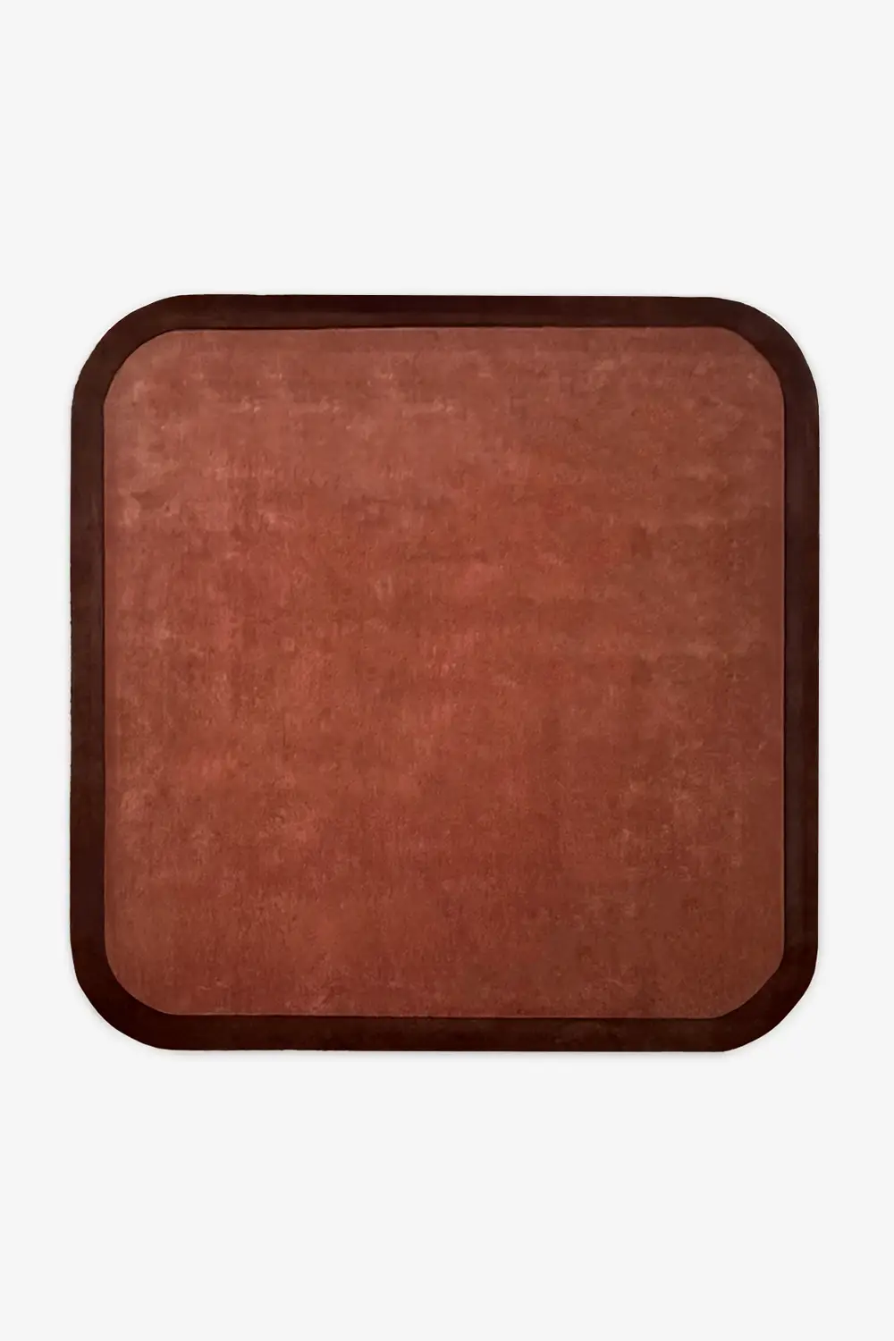 Contour Edge Square Hand-Tufted Wool Rug - Image 4