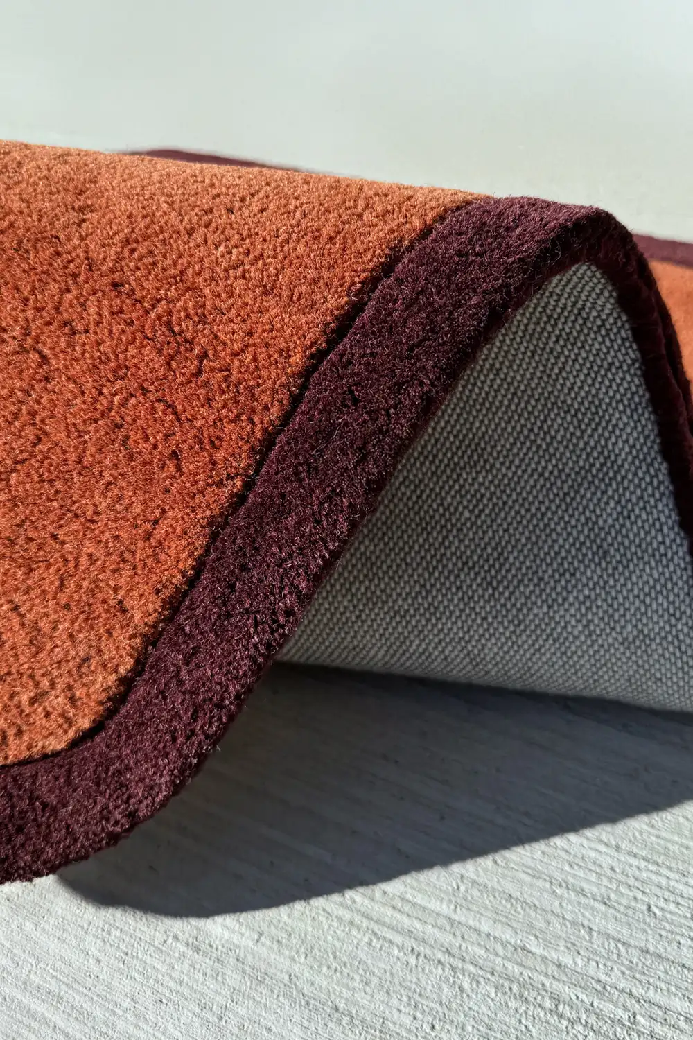 Contour Edge Hand-Tufted Wool Rug - Image 8