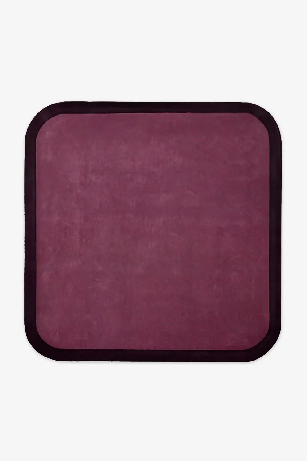 Contour Edge Square Hand-Tufted Wool Rug - Image 9