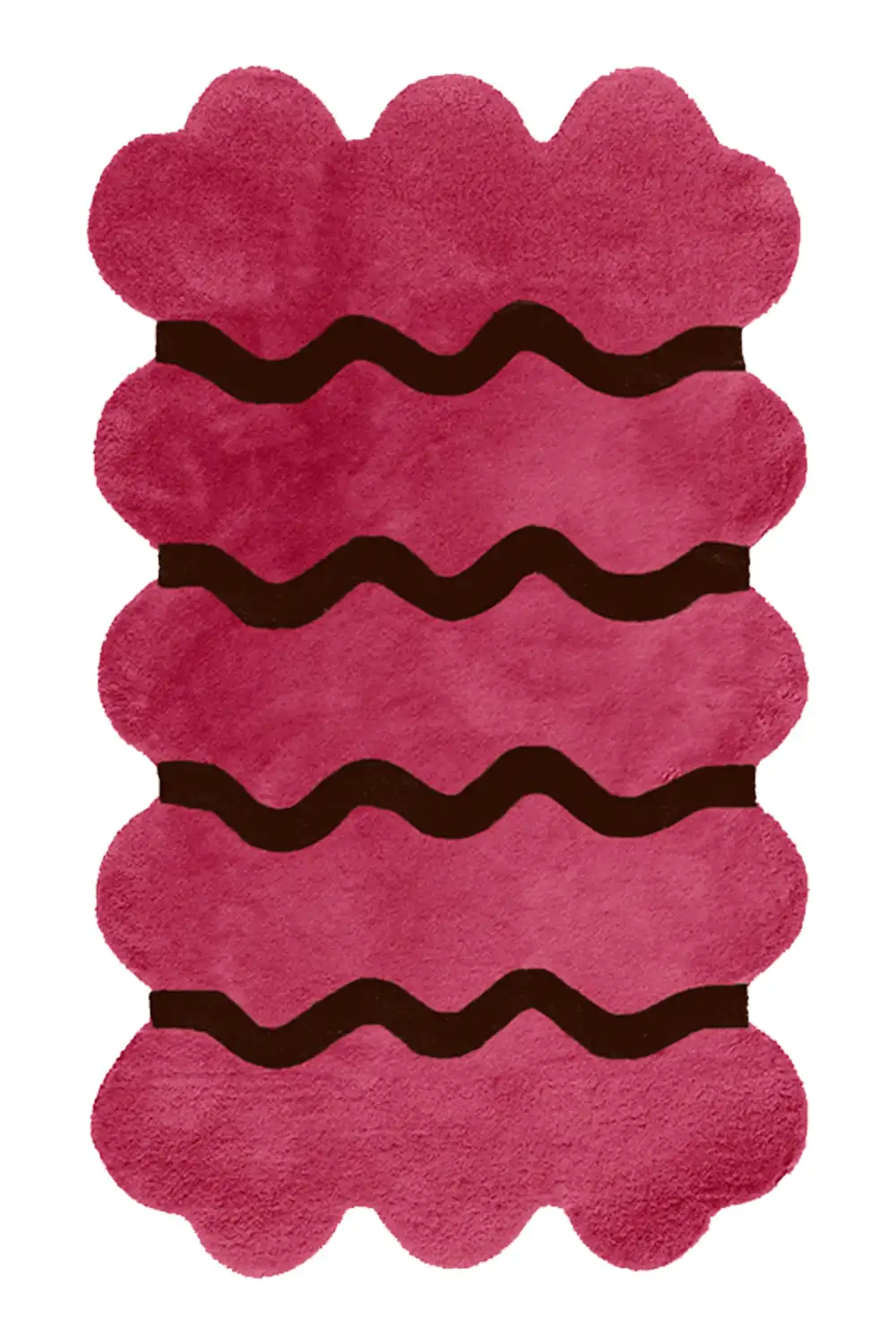 Customizable Sculpted Edge Tufted Wool Rug - Image 4