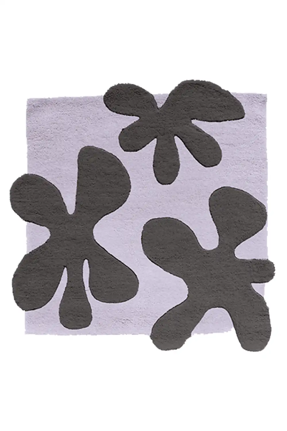 Customizable 3D Blossom Square Tufted Wool Rug - Image 4