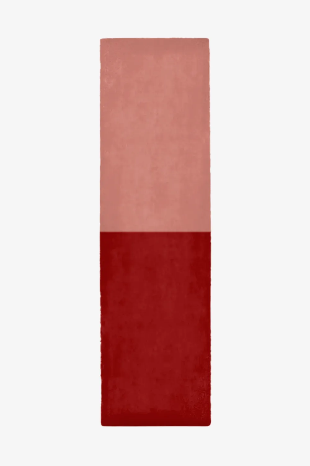 Customizable Color Block Tufted Wool Runner Rug