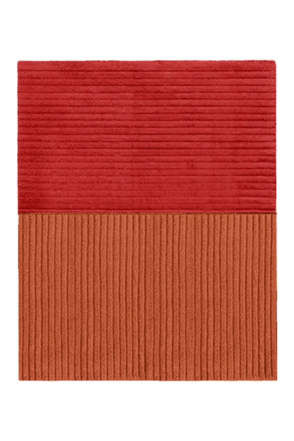 Customizable Ridge Duo Tufted Wool Rug - Image 5