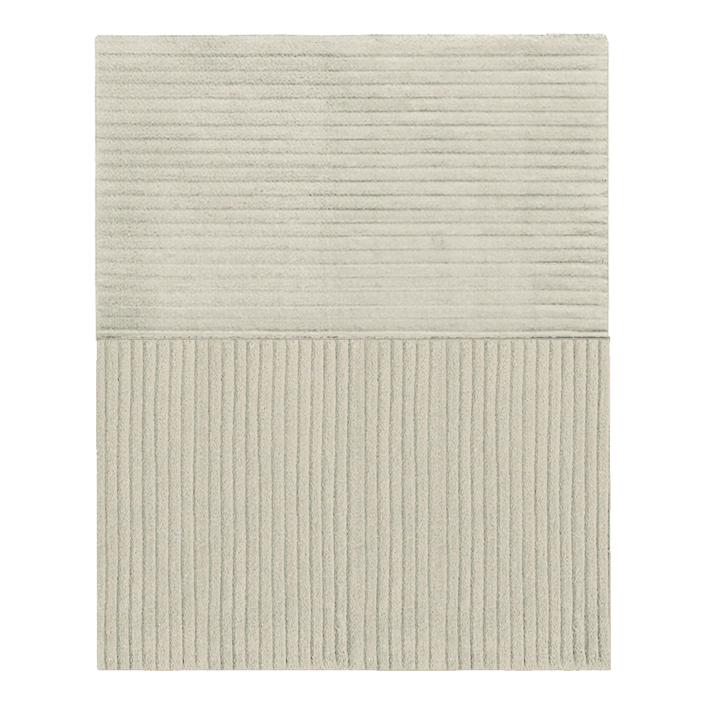 Customizable Ridge Duo Tufted Wool Rug - Image 7