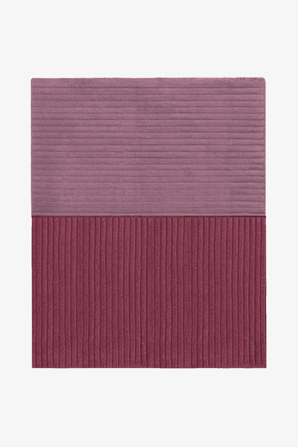 Customizable Ridge Duo Tufted Wool Rug - Image 8