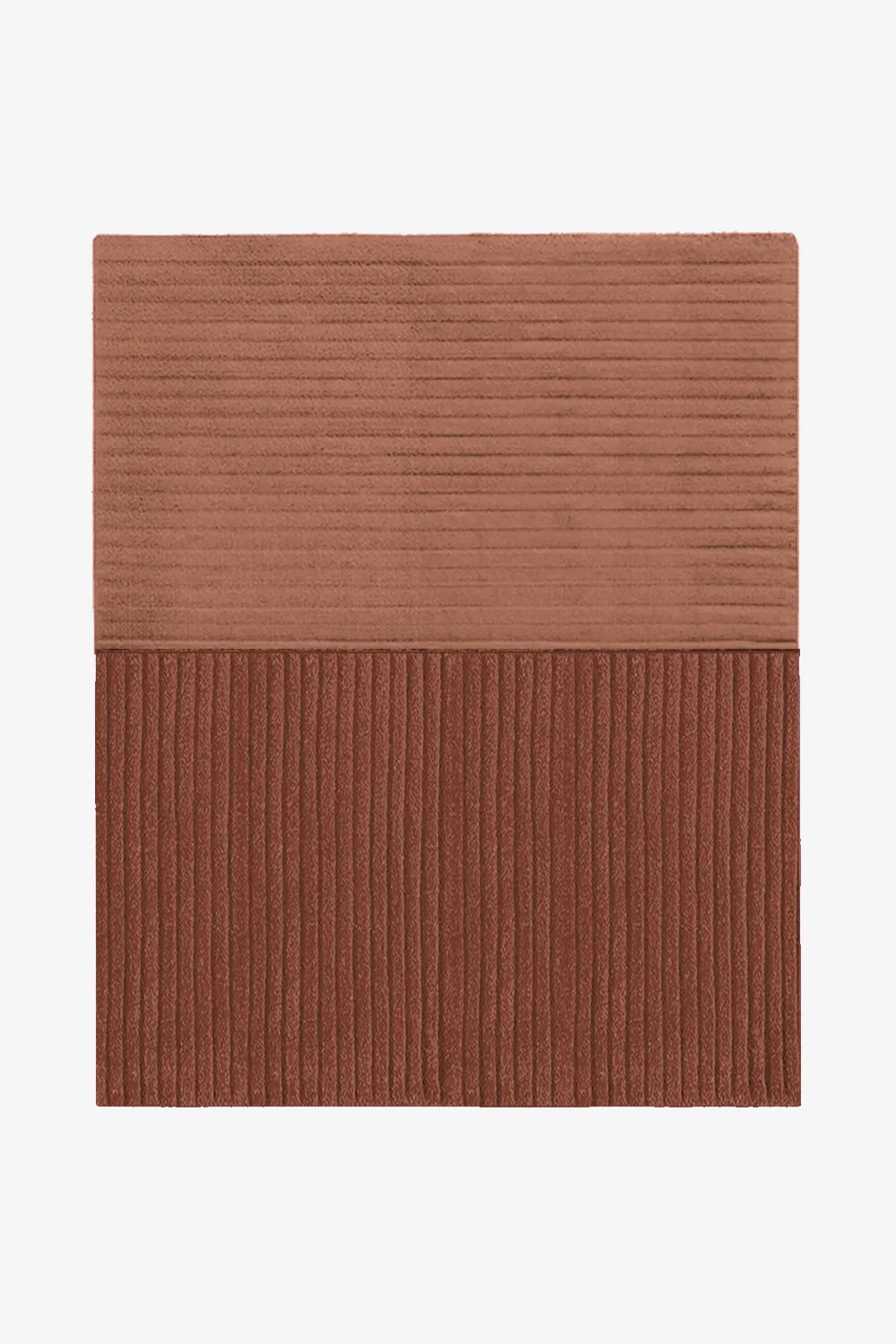 Customizable Ridge Duo Tufted Wool Rug - Image 9