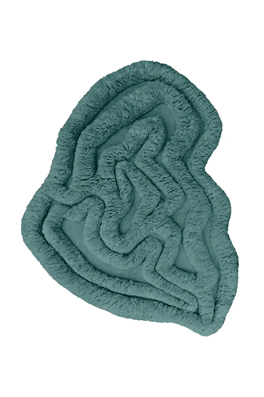 Customizable Rolling Tides Shag Wool Rug - Image 5