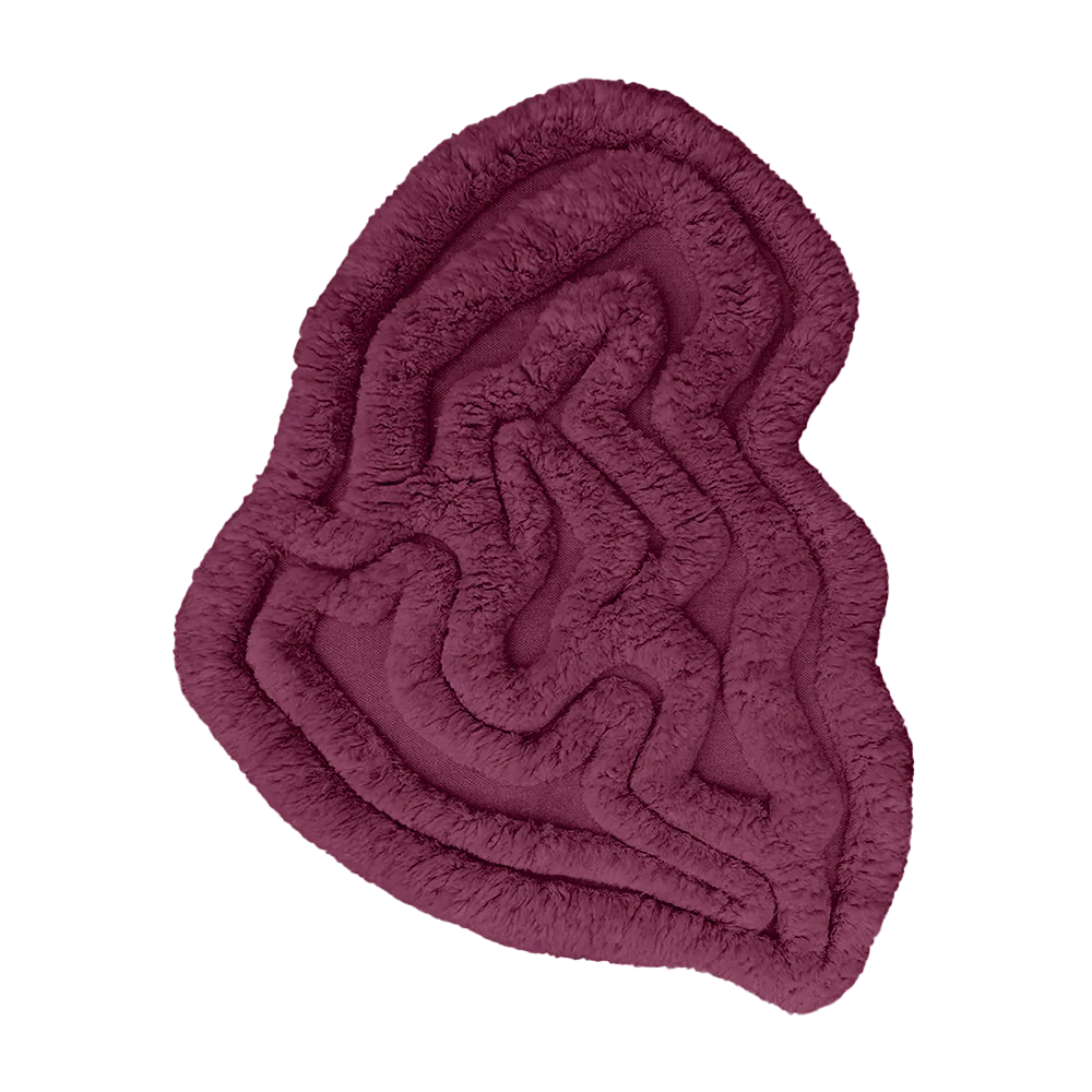 Customizable Rolling Tides Shag Wool Rug - Image 6