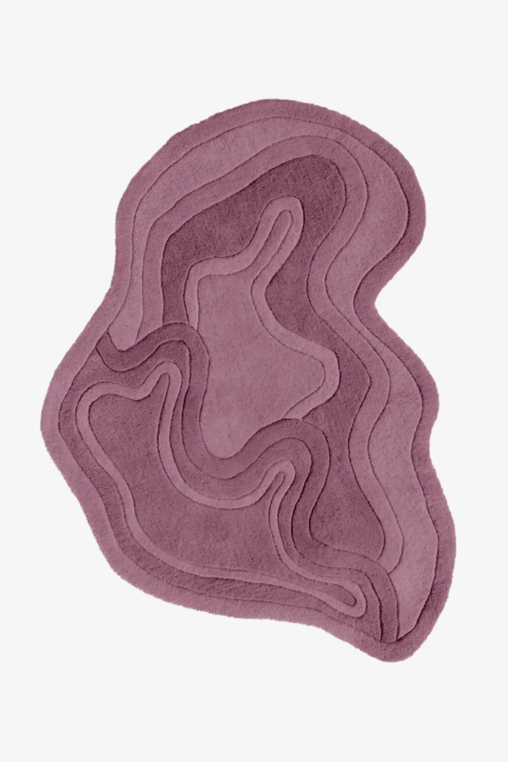Customizable Rolling Tides Tufted Wool Rug