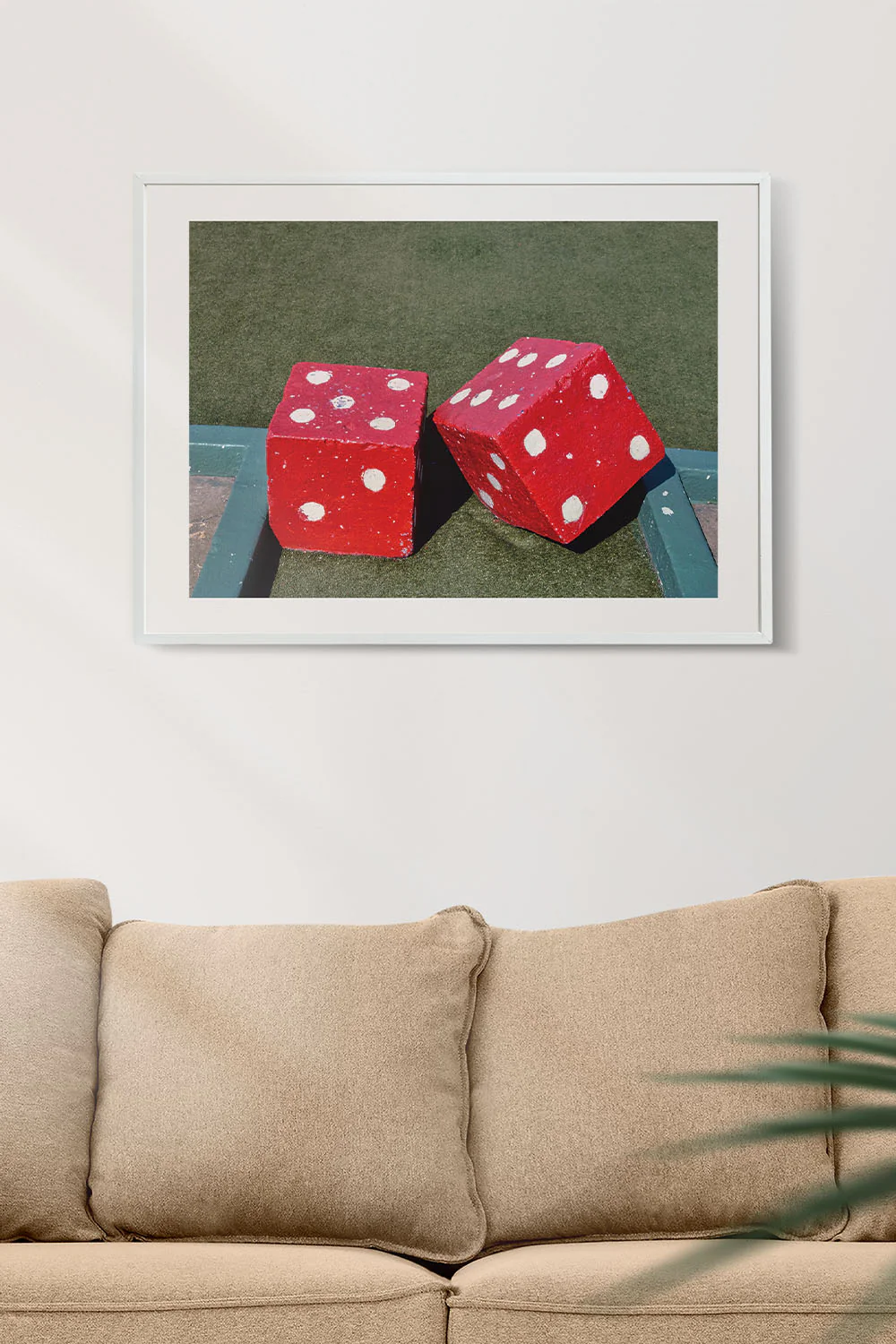 Dice Roadside Attraction Landscape Art Print - Image 3