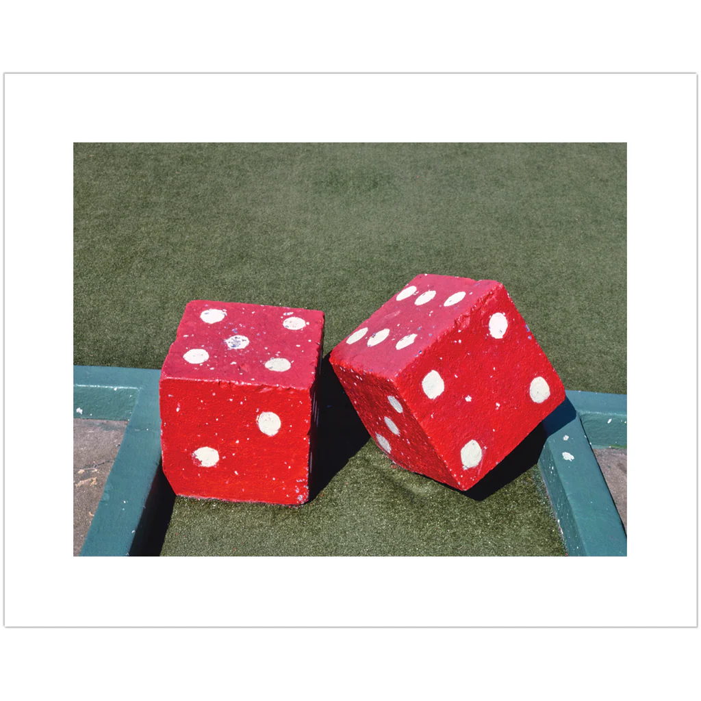 Dice Roadside Attraction Landscape Art Print - Image 4