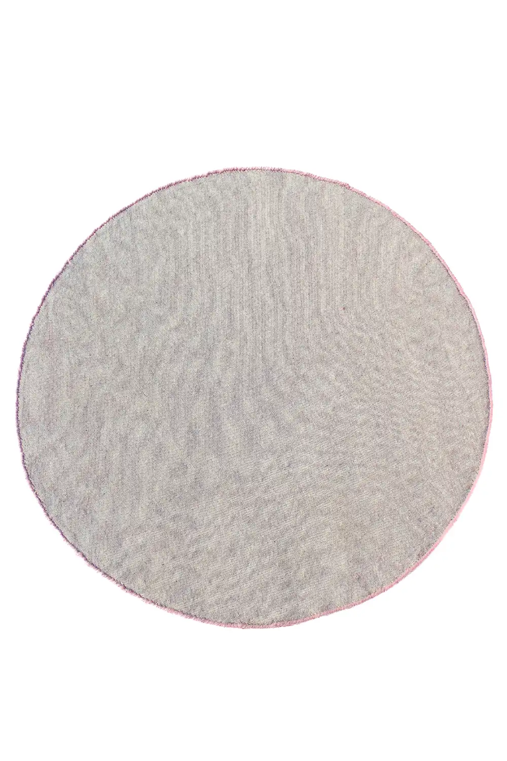 Floral Blossom Round Hand Tufted Wool Rug - Image 9