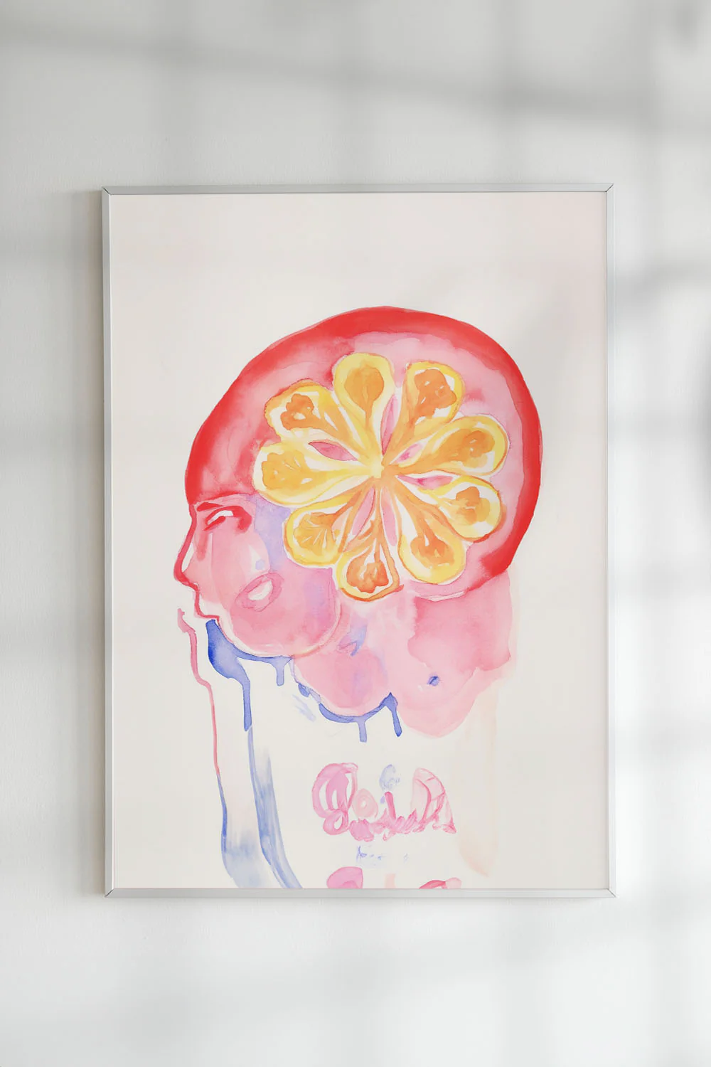 Fruitful Thoughts Watercolor Art Print - Image 3