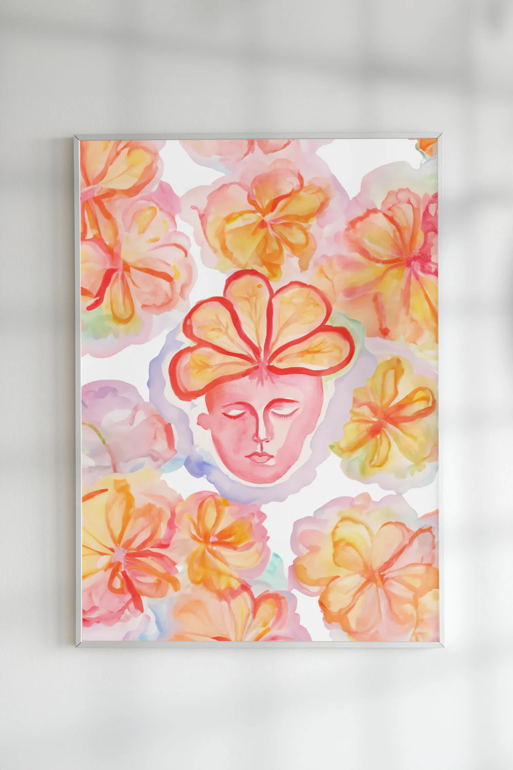 Fruitful Contemplation Watercolor Art Print - Image 3