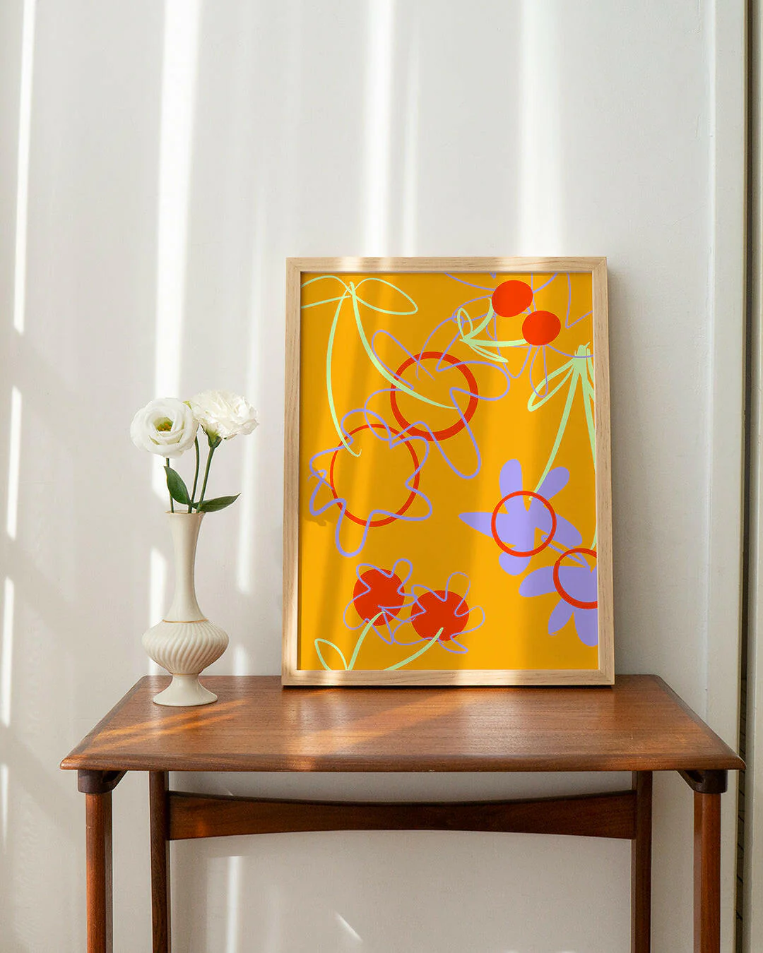 Funky Cherry Art Print
