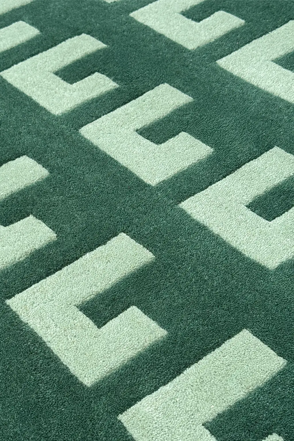 Gradino Hand-Tufted Wool Rug - Image 4