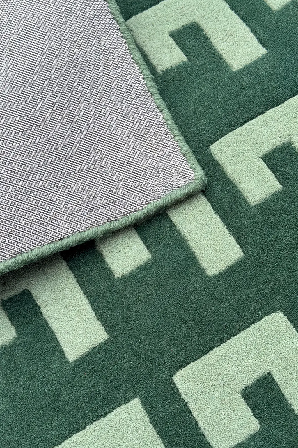 Gradino Hand-Tufted Wool Rug - Image 5
