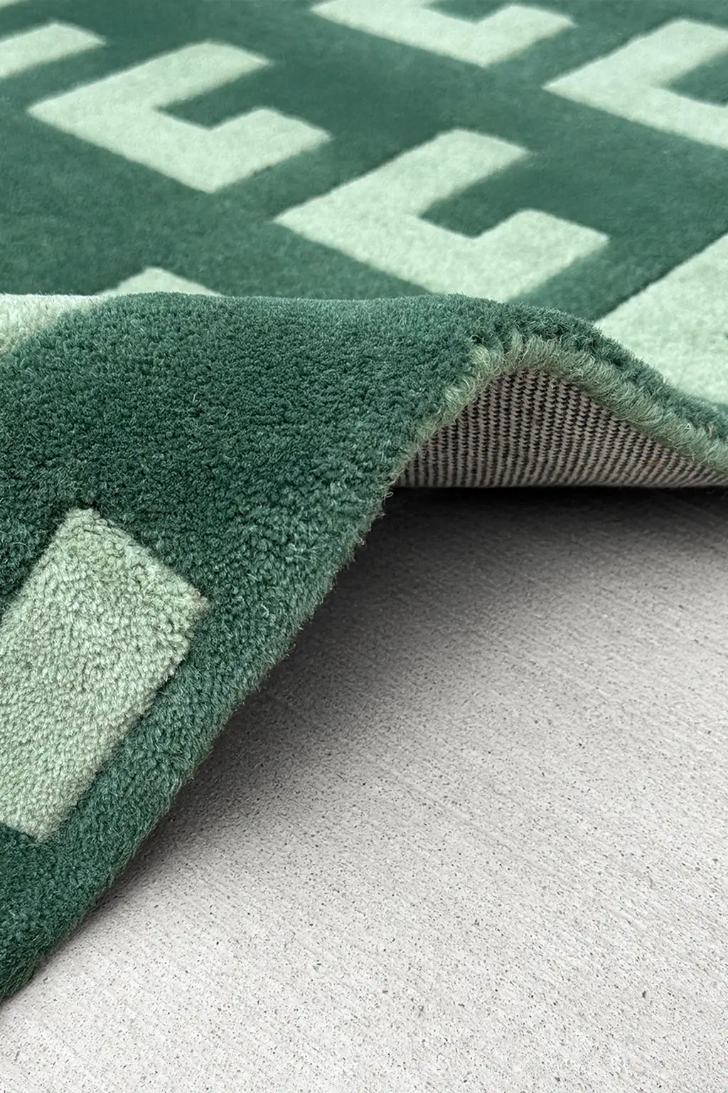 Gradino Hand-Tufted Wool Rug - Image 6