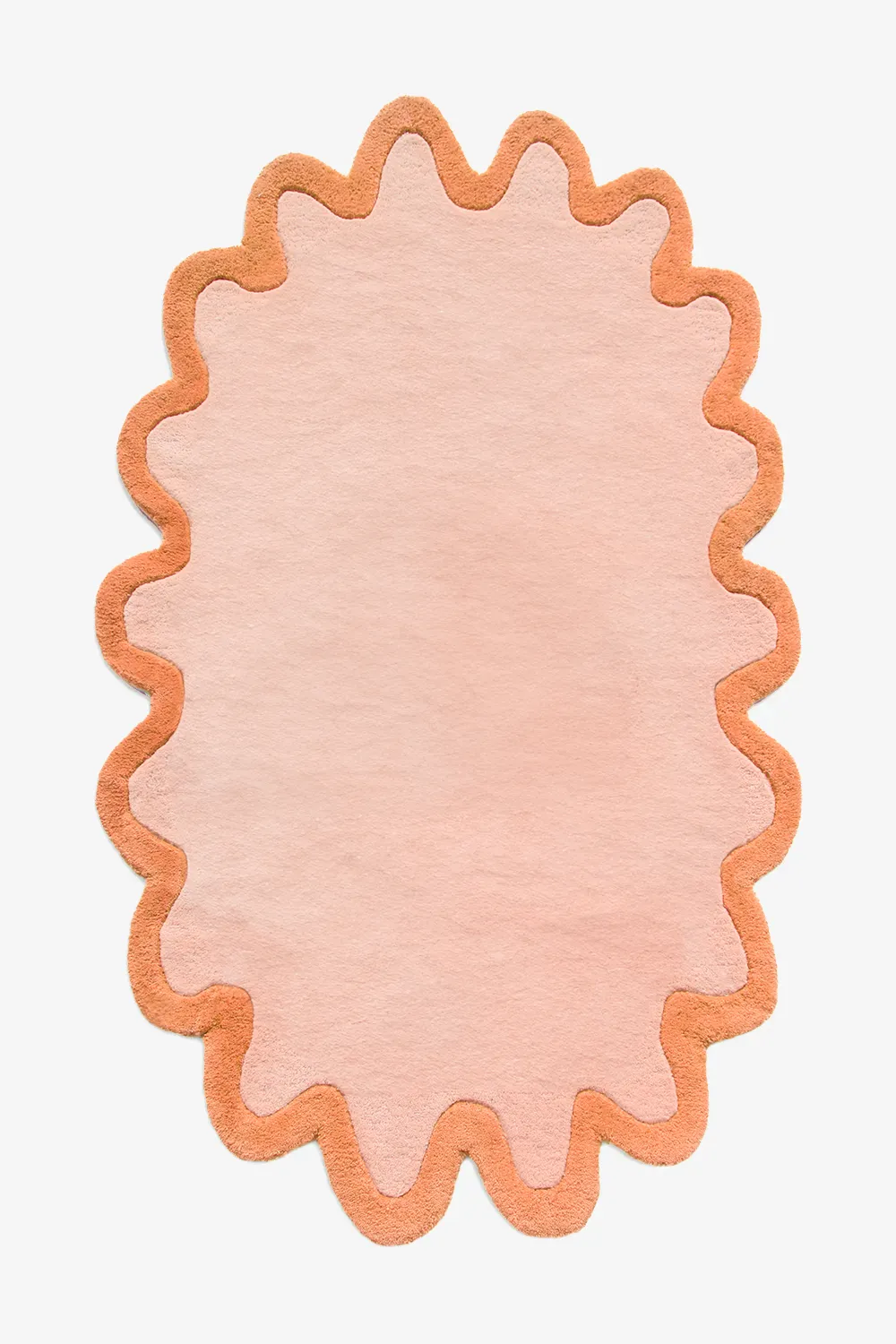 Halo Burst Hand-Tufted Oval Wool Rug - Image 12