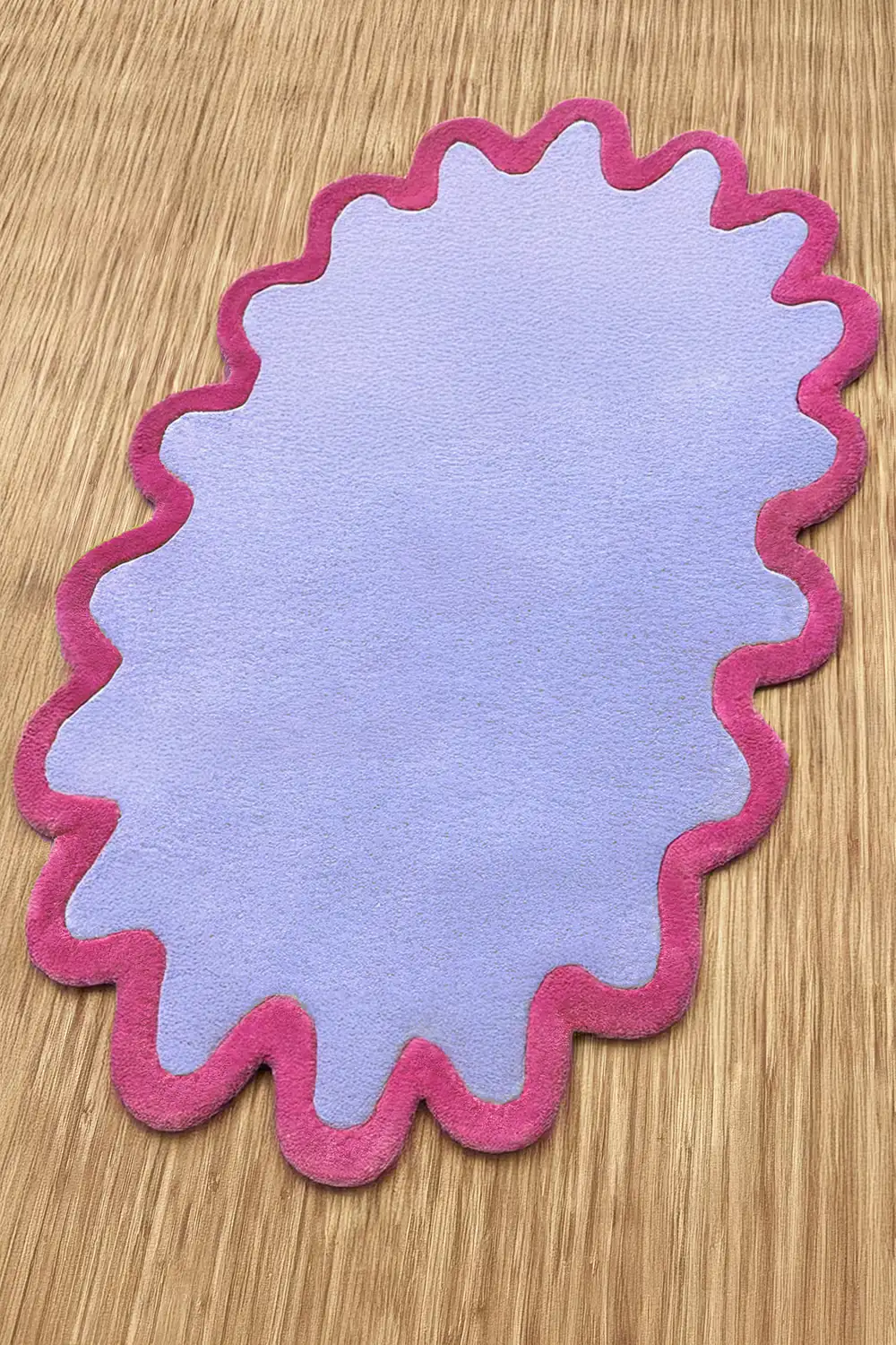 Halo Burst Hand-Tufted Oval Wool Rug - Image 6