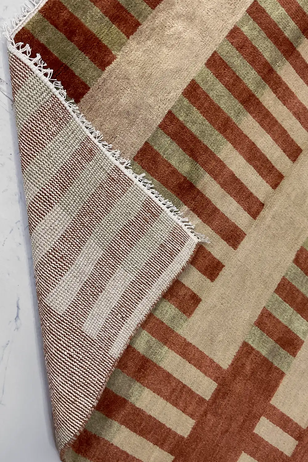 Interval Hand-Knotted Wool Rug - Image 3