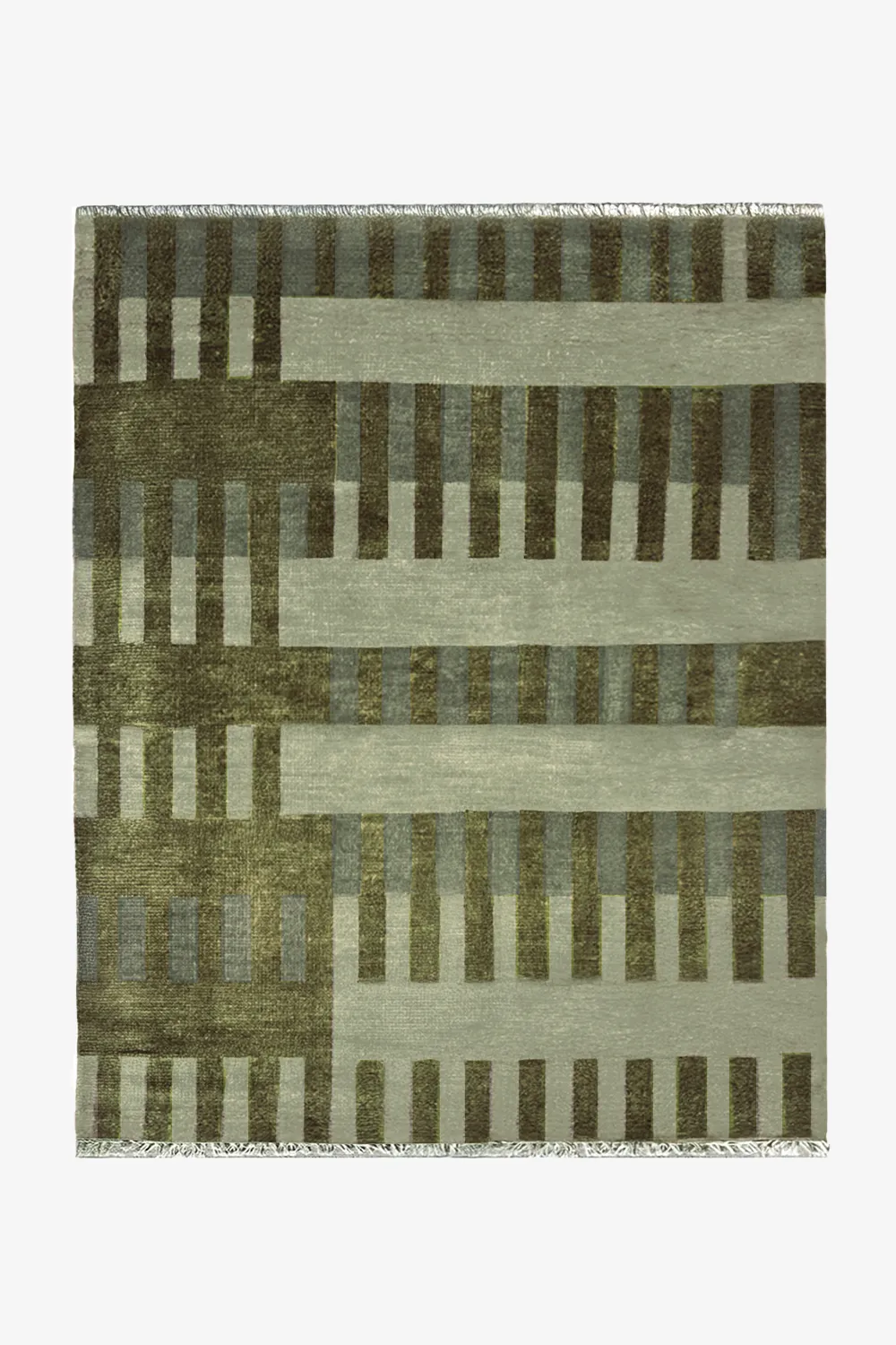 Interval Hand-Knotted Wool Rug - Image 8