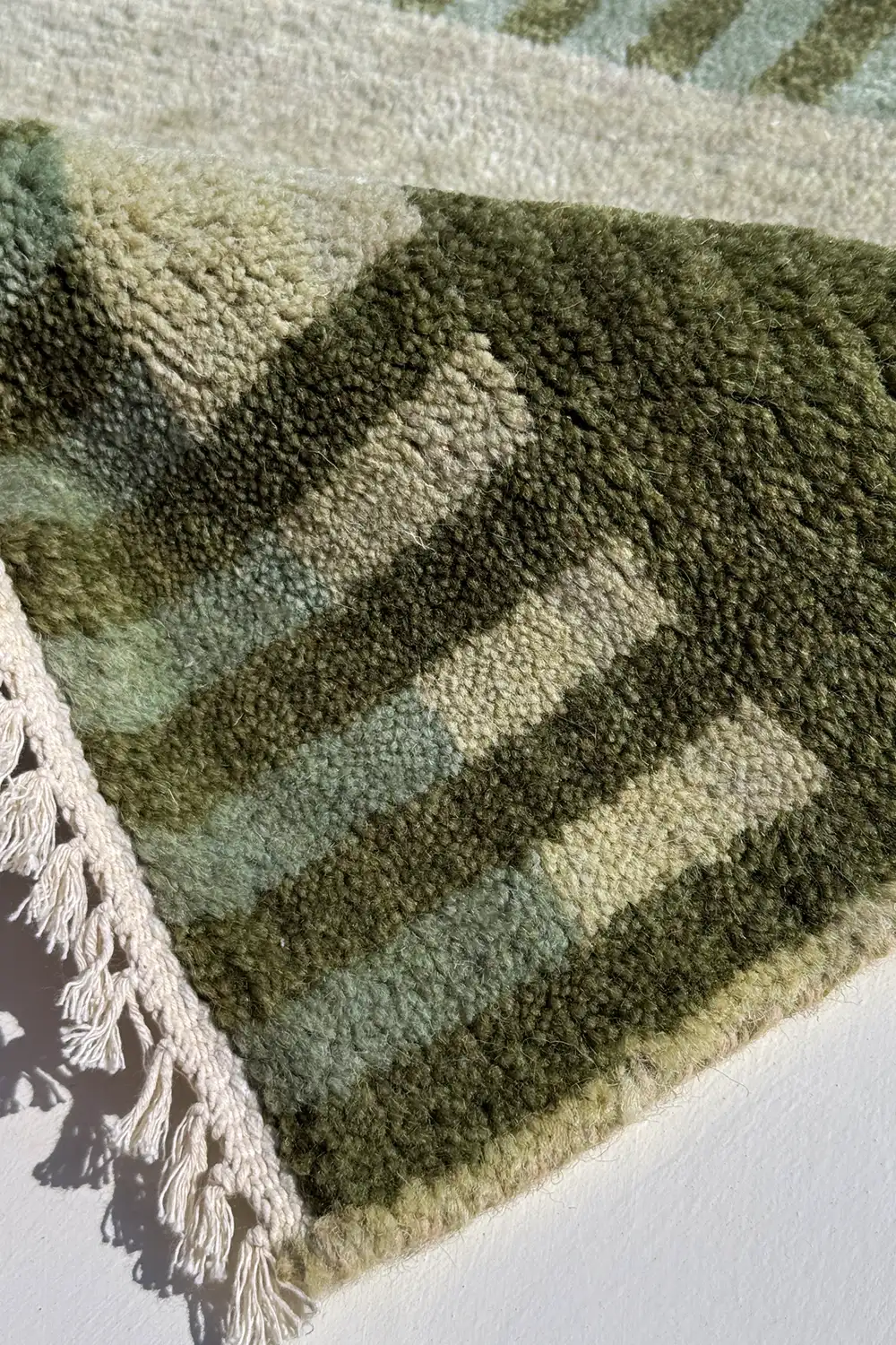Interval Hand-Knotted Wool Rug - Image 9