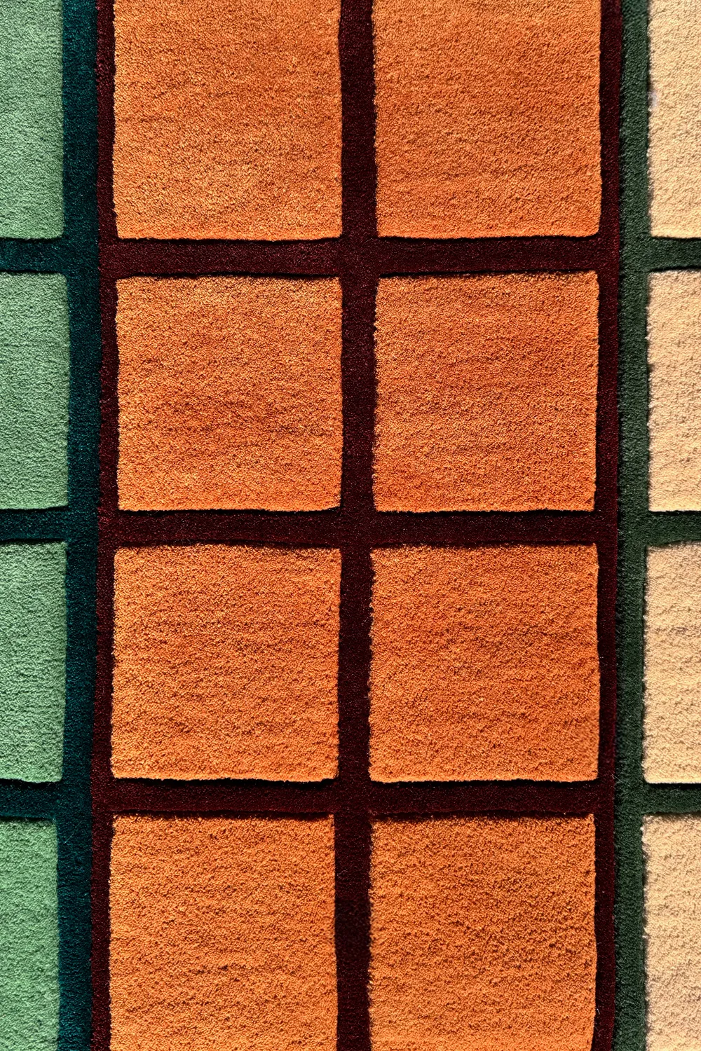 Kinetics I Square Hand Tufted Wool Rug - Image 4