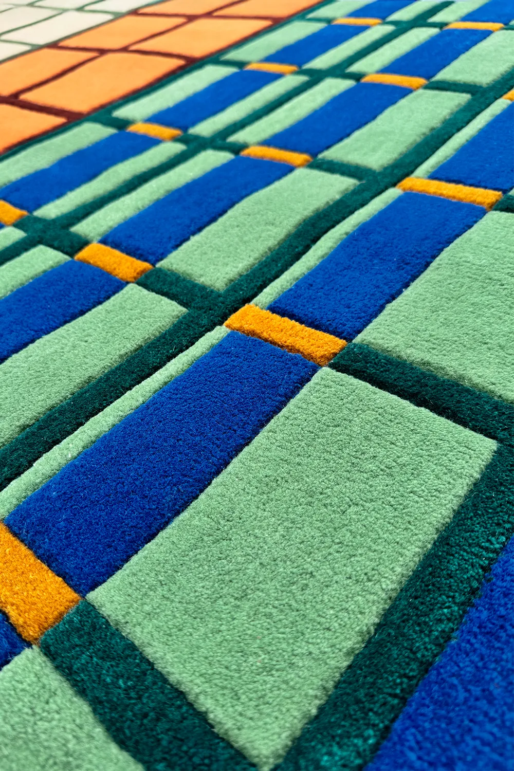 Kinetics I Hand-Tufted Wool Rug - Image 6