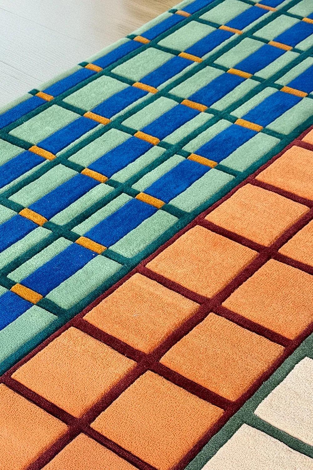 Kinetics I Hand-Tufted Wool Rug - Image 8