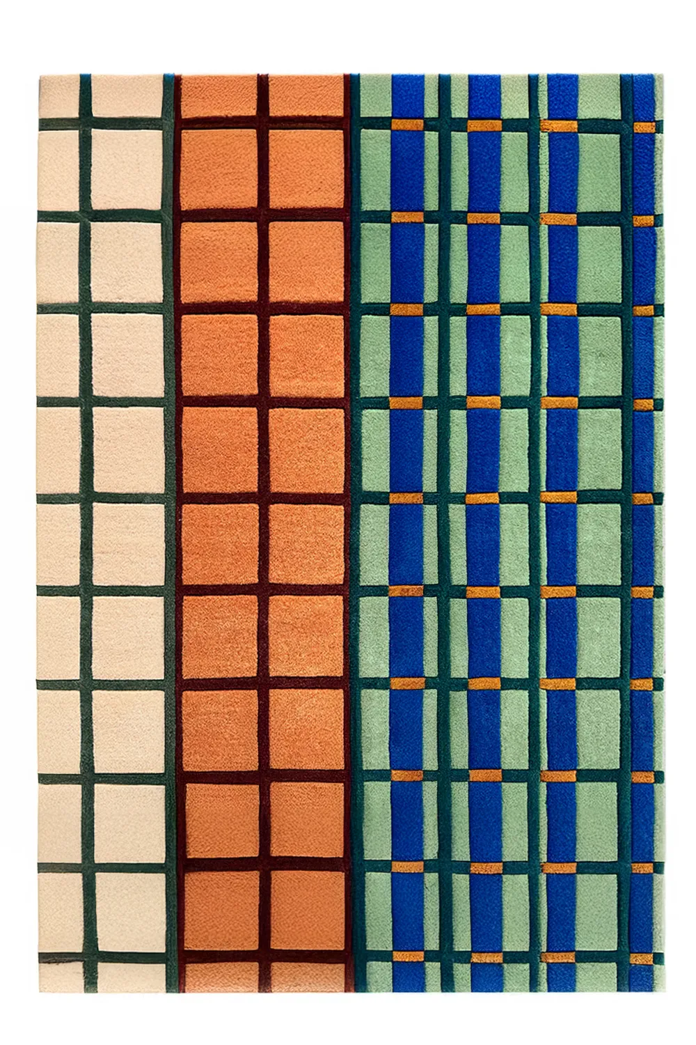 Kinetics I Hand-Tufted Wool Rug - Image 9