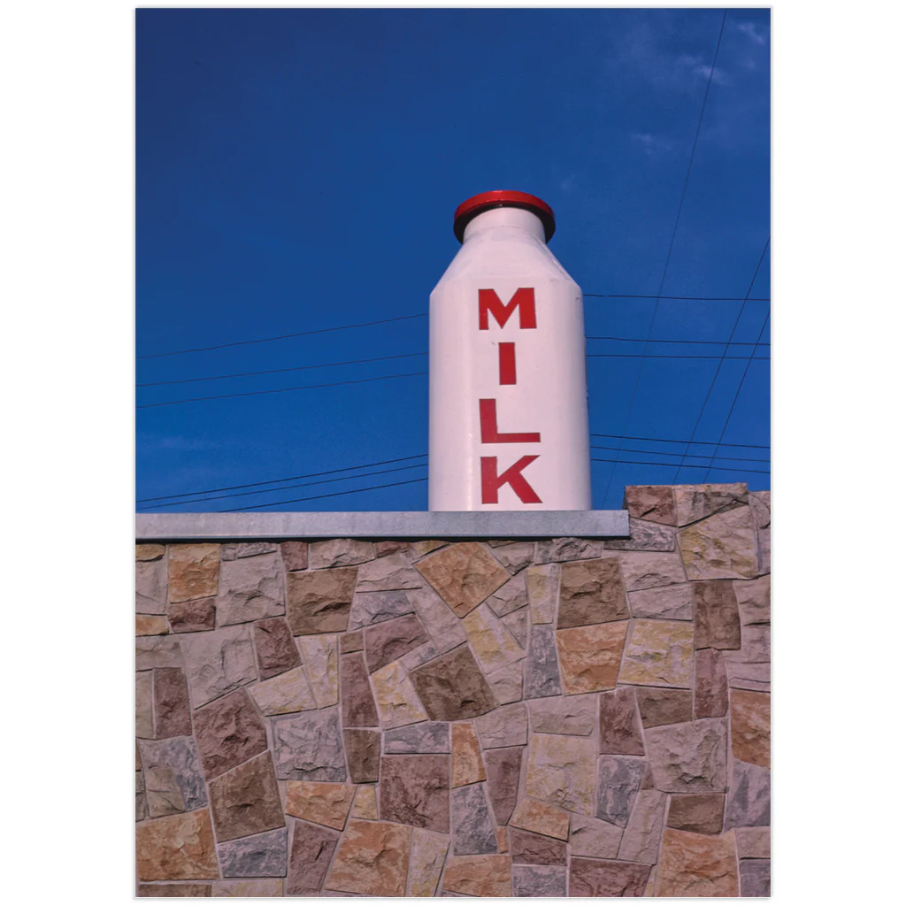 Milk Bottle Roadside Attraction Art Print - Image 5