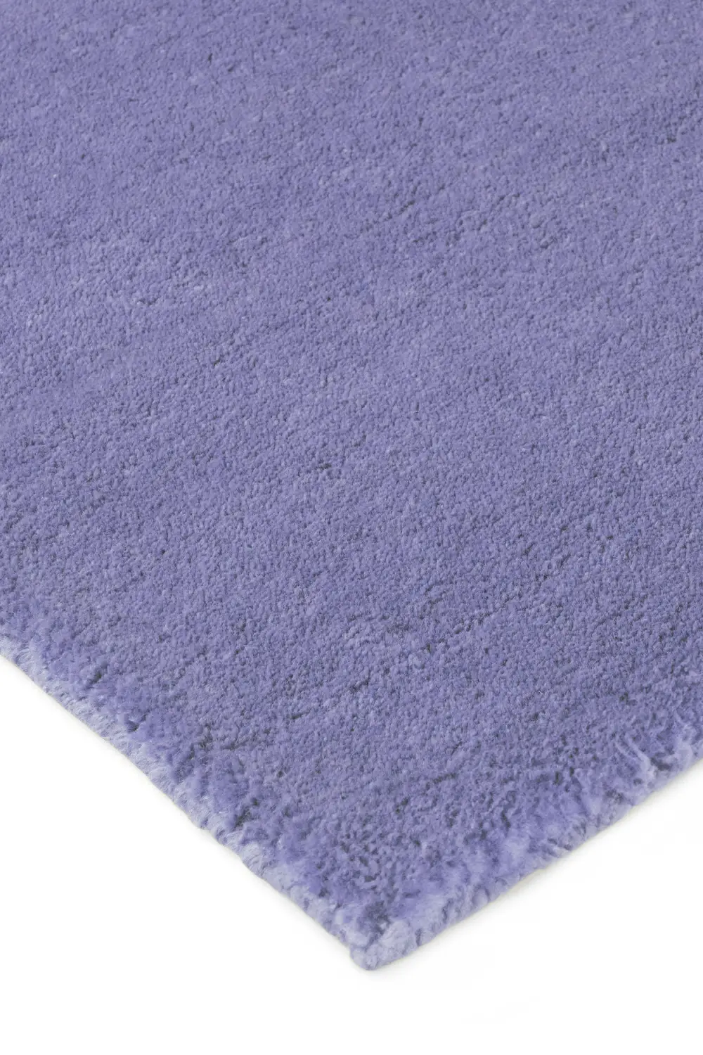 Neapolitan Purple and Brown Hand Tufted Wool Runner Rug - Image 3