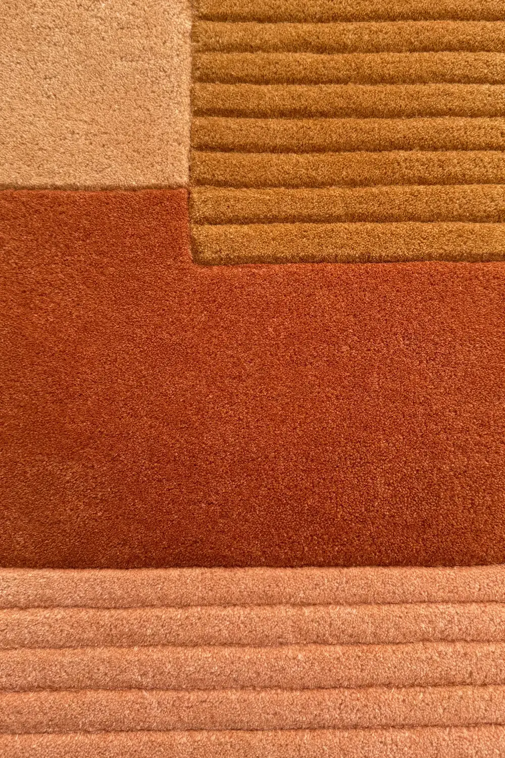 Sunset Mosaic Arch Hand-Tufted Wool Rug - Image 6