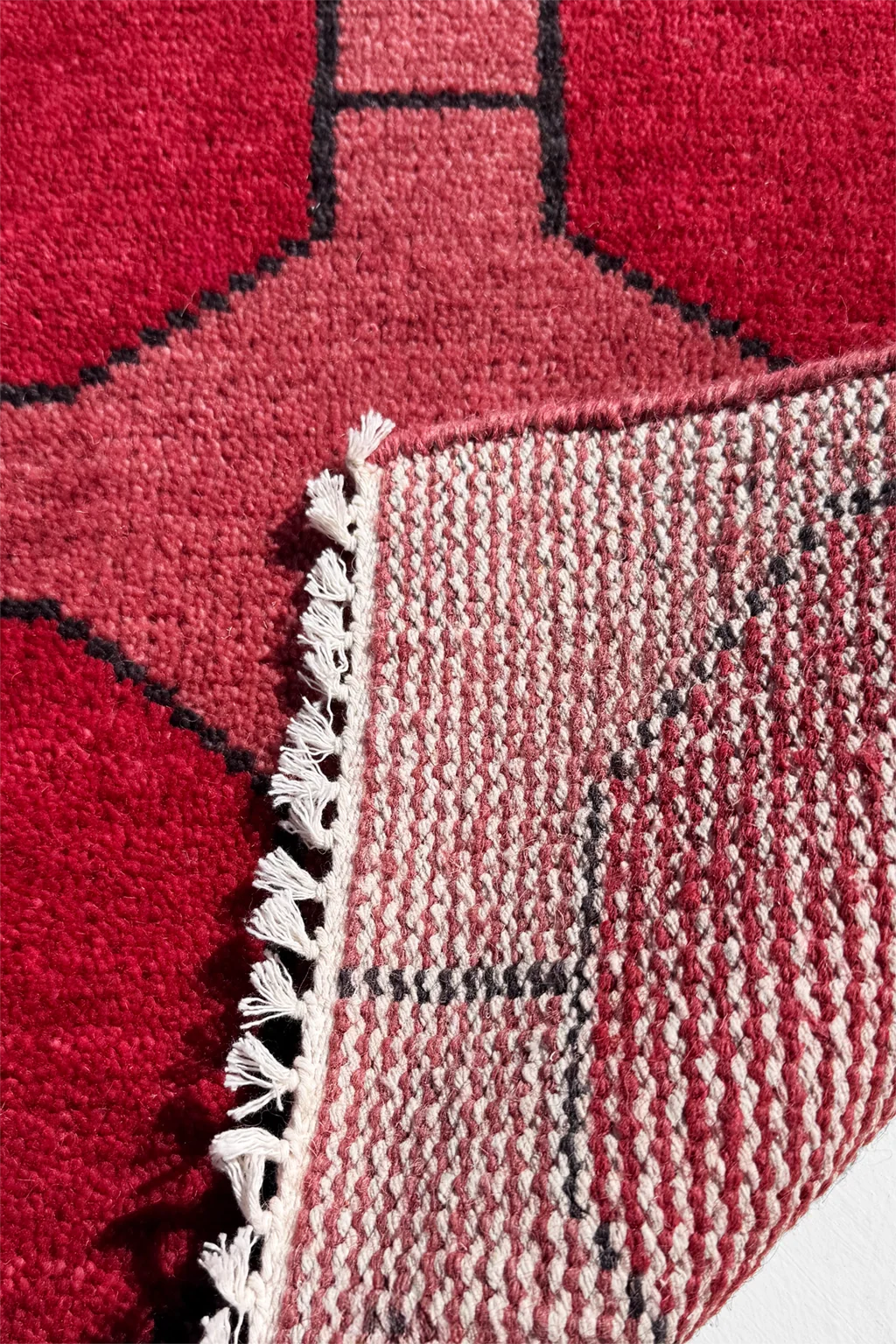 Octagon Link Hand-Knotted Wool Rug - Image 23