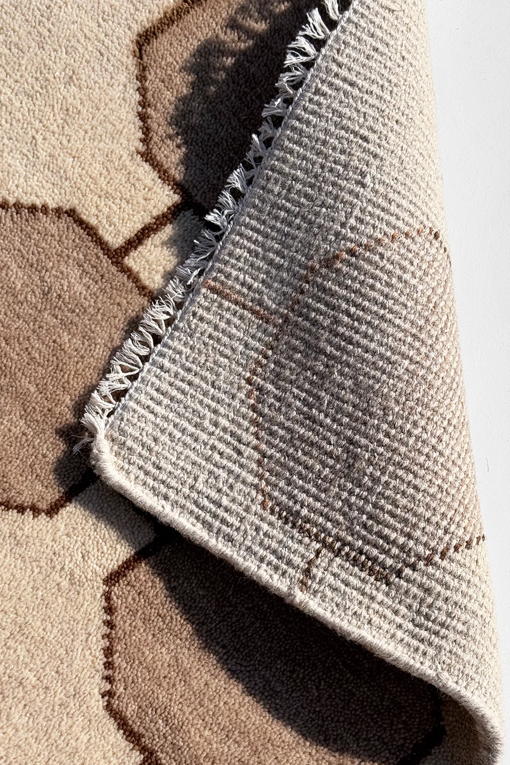 Octagon Link Hand-Knotted Wool Rug - Image 35