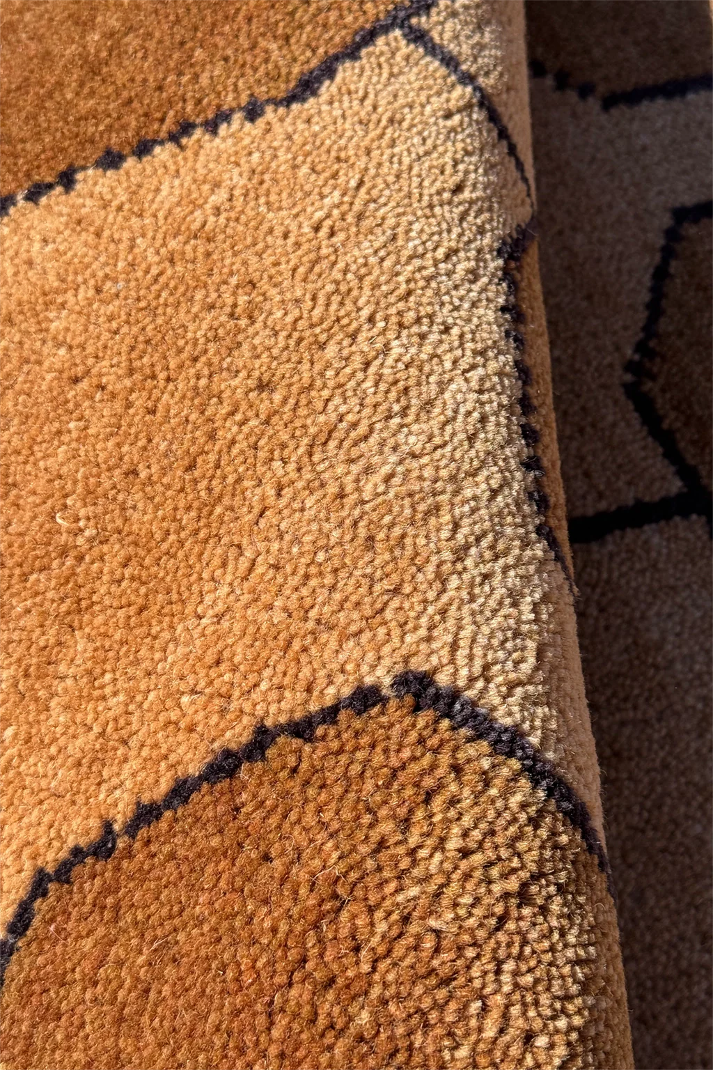Octagon Link Hand-Knotted Wool Rug - Image 37